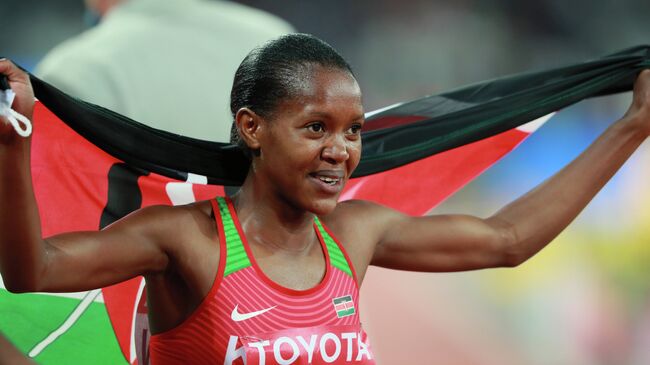 Кенийская бегунья побила собственный мировой рекорд на дистанции 1500 м