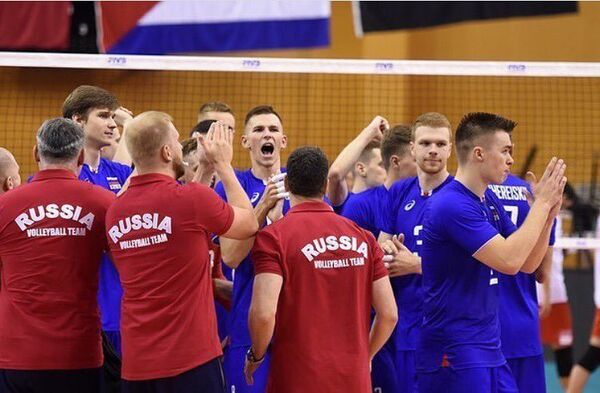 Волейболисты сборной России (игроки до 23 лет)