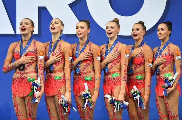 Спортсменки сборной России