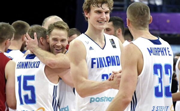Баскетболисты сборной Финляндии