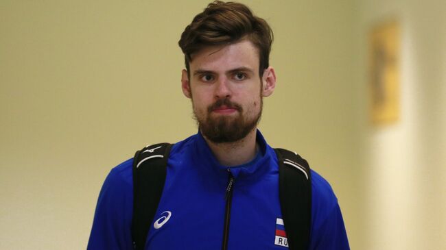 Доигровщик сборной России по волейболу Егор Клюка