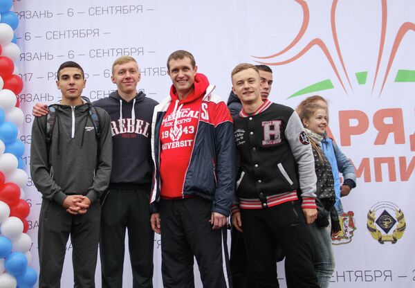 В Рязани вновь провели масштабную Зарядку с чемпионом в поддержку ГТО