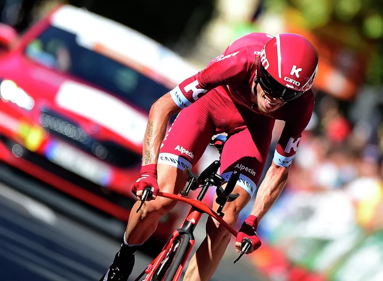 Российский велогонщик команды Katusha-Alpecin Ильнур Закарин Российский велогонщик команды Katusha-Alpecin Ильнур Закарин