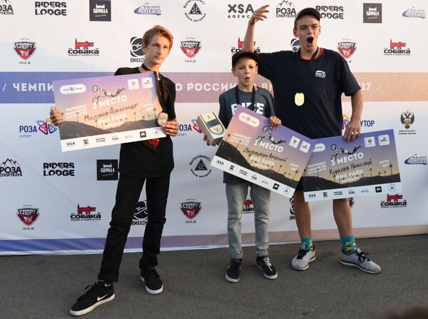 Победители чемпионата России по BMX-фристайлу