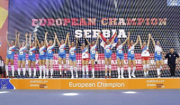Волейболистки сборной Сербии