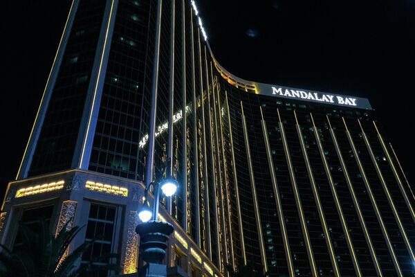 Здание отеля-казино Mandalay Bay в Лас-Вегасе
