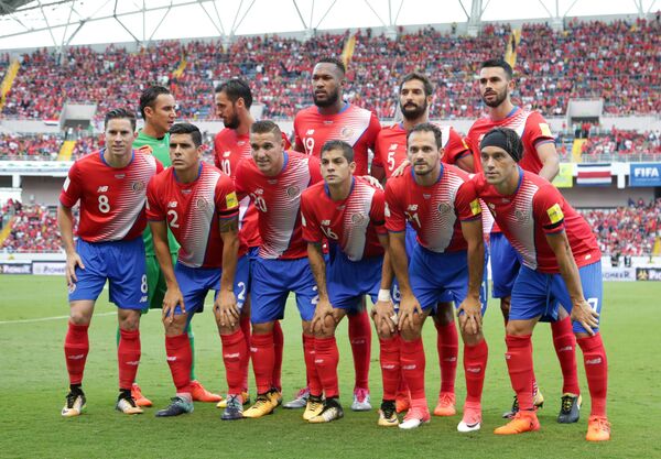 Футболисты сборной Коста-Рики