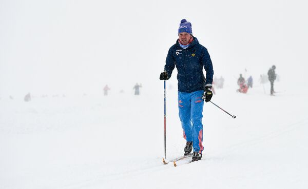 Старший тренер женской сборной России по лыжным гонкам Даниил Акимов