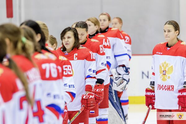 Хоккеистки женской сборной России