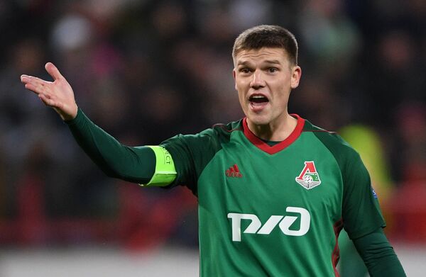 Хавбек Локомотива Игорь Денисов Хавбек Локомотива Игорь Денисов