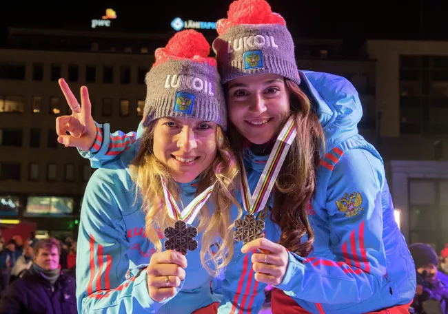 Юлия Белорукова и Наталья Матвеева