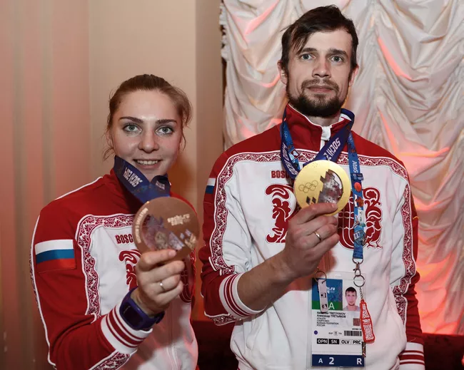 Елена Никитина и Александр Третьяков
