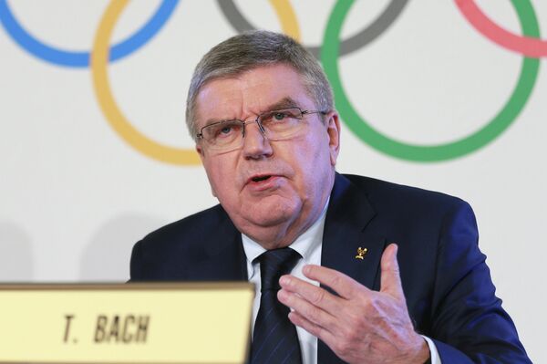 Президент Международного олимпийского комитета Томас Бах