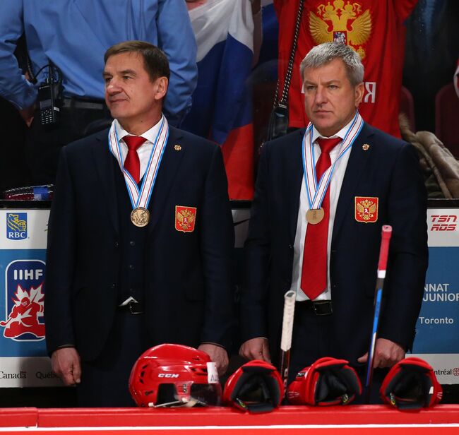 Валерий Брагин (слева) и Олег Браташ