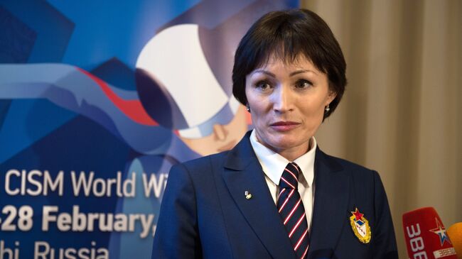 Двукратная олимпийская чемпионка по биатлону Светлана Ишмуратова