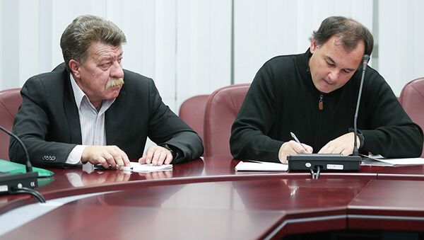 Александр Гришин (справа) и Леонид Аблизин