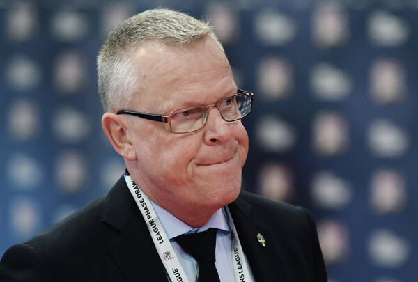Главный тренер сборной Швеции по футболу Ян Андерссон