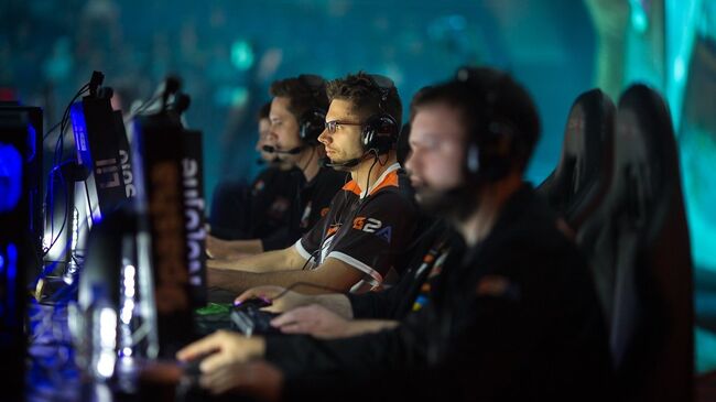 Российская команда Virtus.pro в дисциплине Dota 2