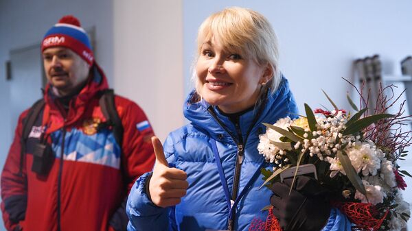 Президент Федерации санного спорта России Наталия Гарт