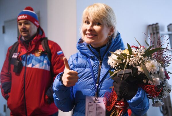 Президент Федерации санного спорта России Наталия Гарт
