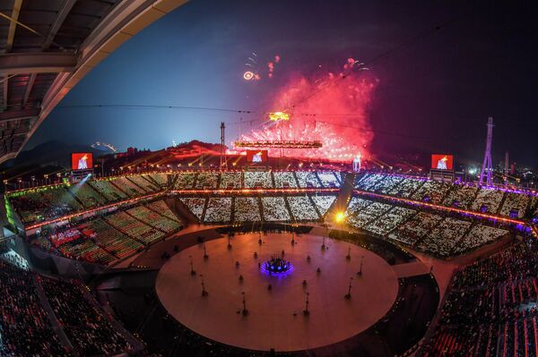 Церемония открытия зимних Олимпийских игр в Пхенчхане