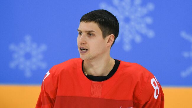 Российский хоккеист Вадим Шипачев
