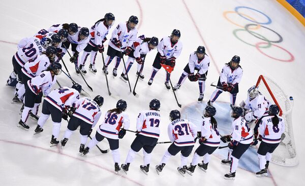 Женская объединенная команда Кореи по хоккею