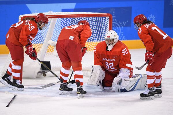 Российские хоккеистки