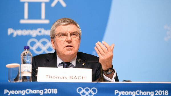 Президент Международного олимпийского комитета (МОК) Томас Бах 