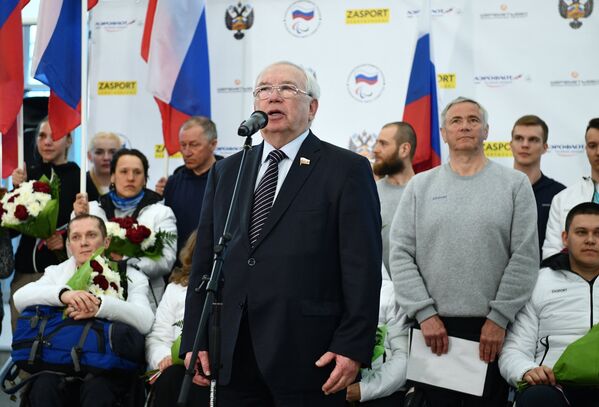 Президент Паралимпийского комитета России Владимир Лукин