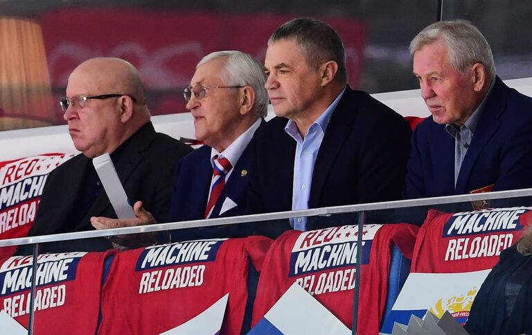 Валерий Шанцев, Борис Михайлов, Александр Медведев и Борис Майоров (слева направо)