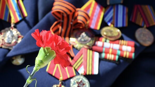 Китель с медалями ветерана Великой Отечественной войны