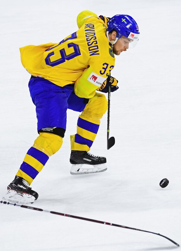 Нападающий сборной Швеции Виктор Арвидссон