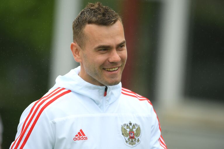 Вратарь сборной России Игорь Акинфеев Вратарь сборной России Игорь Акинфеев