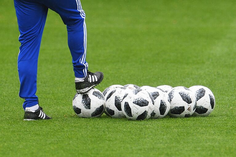 Тренировка сборной России по футболу Тренировка сборной России по футболу