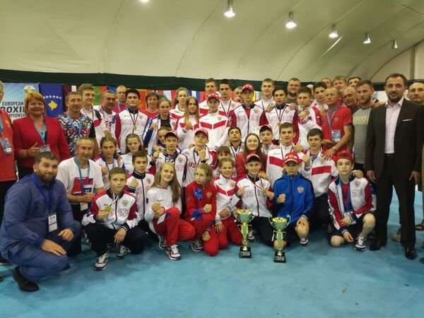 Российские победители и призеры ЧЕ по боксу среди юношей и девочек