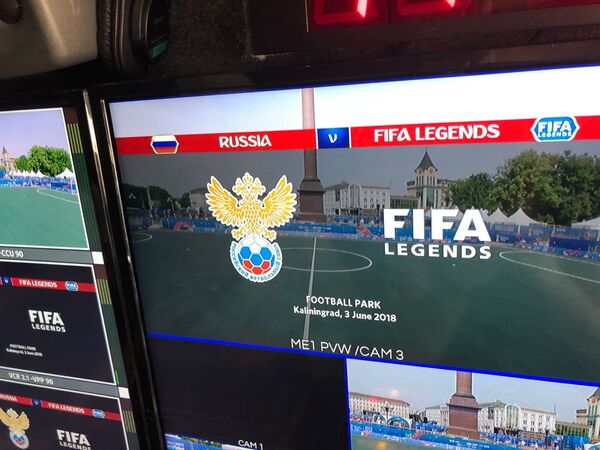 Прямая трансляция матча легенд ФИФА и России