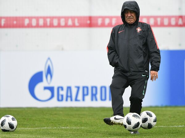 Главный тренер сборной Португалии Фернанду Сантуш