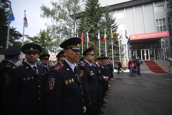 Открытие центра международного полицейского сотрудничества к ЧМ-2018