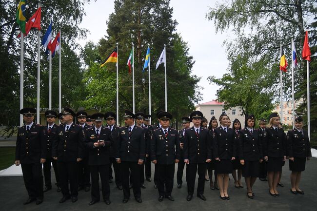 Открытие центра международного полицейского сотрудничества к ЧМ-2018