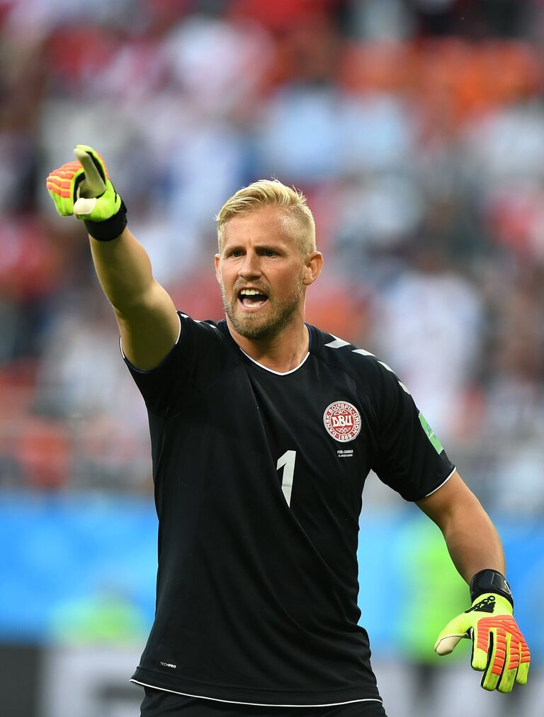 Вратарь сборной Дании Каспер Шмейхель