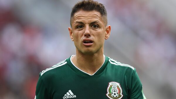 Нападающий сборной Мексики Хавьер Эрнандес