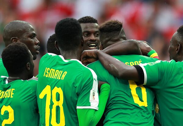 Игроки сборной Сенегала