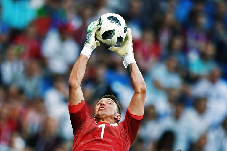 Вратарь сборной Уругвай Фернандо Муслера Вратарь сборной Уругвай Фернандо Муслера