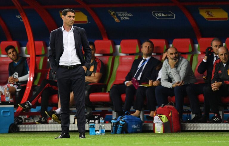 Главный тренер сборной Испании Фернандо Йерро Главный тренер сборной Испании Фернандо Йерро