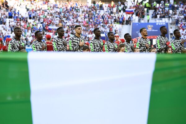 Игроки сборной Нигерии