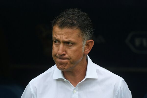 Главный тренер сборной Мексики Хуан Карлос Осорио