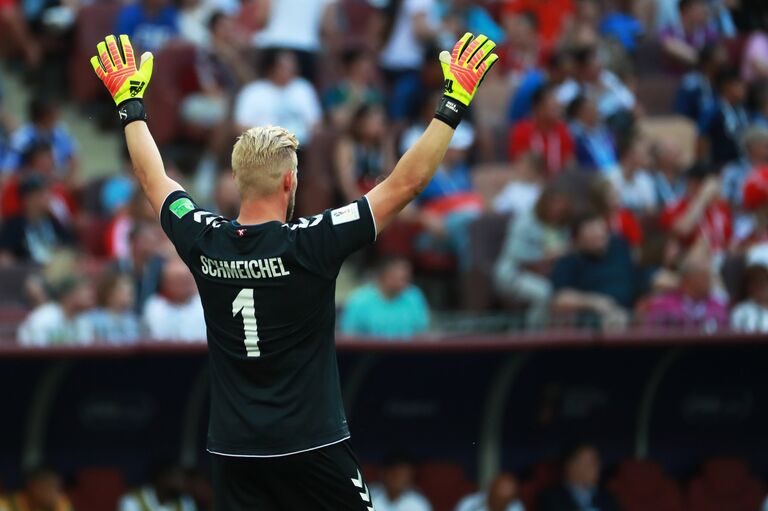 Вратарь датчан Каспер Шмейхель Вратарь датчан Каспер Шмейхель