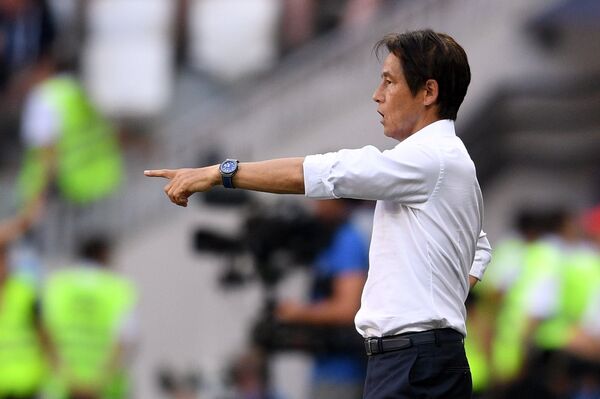 Главный тренер сборной Японии Акира Нисино