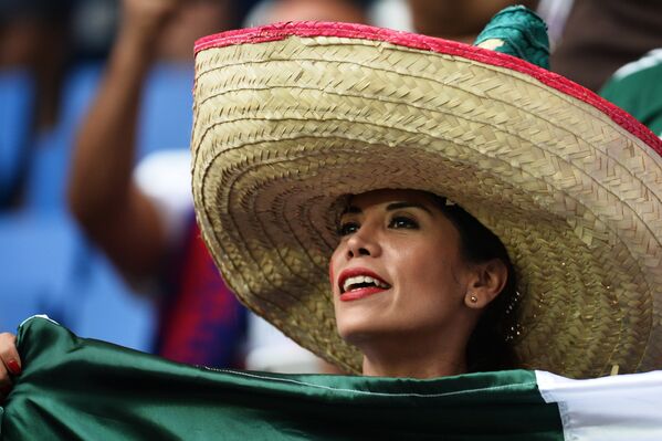 Болельщица сборной Мексики